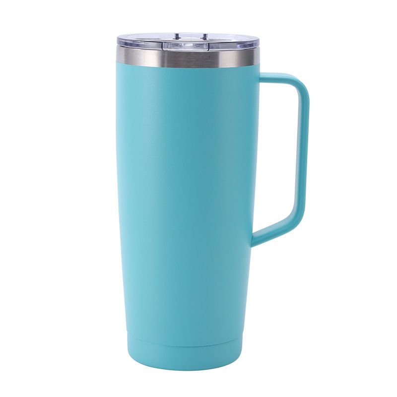 Wholesale 24oz Gradient Spray Painted Stainless Steel Handle Cup | B2B Thermal Tumbler Supplier