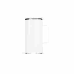 Wholesale 24oz Matte Spray-Coated Stainless Steel Handle Cup | B2B Dual Base Thermal Mugs