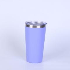 Wholesale 18oz+25oz Double-Walled Stainless Steel Cups | B2B Dual-Size Spray-Coated Tumblers