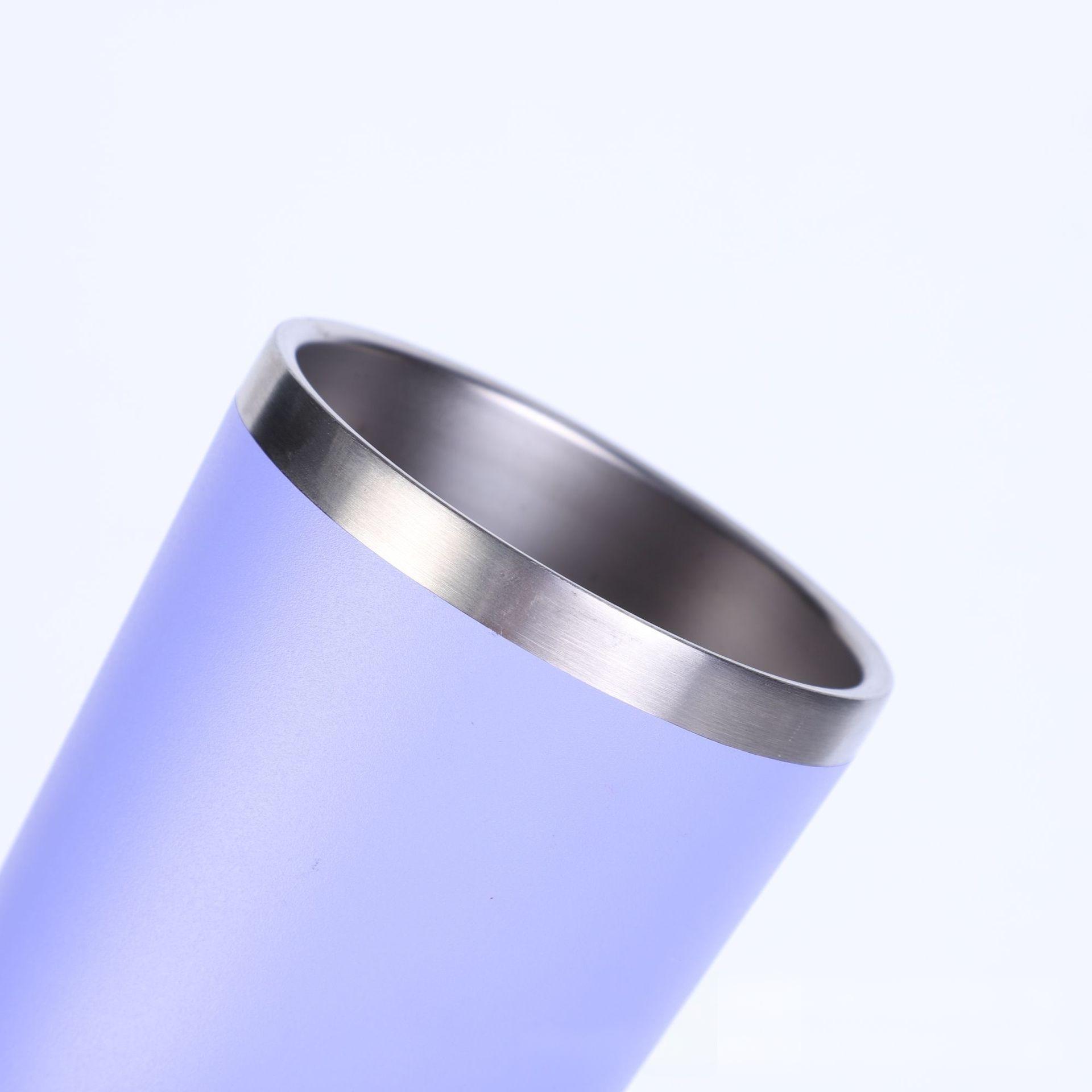 Wholesale 18oz+25oz Double-Walled Stainless Steel Cups | B2B Dual-Size Spray-Coated Tumblers