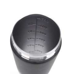 Wholesale 25oz Stainless Steel Protein Shaker Cup with Mixing Ball | B2B Fitness Drinkware