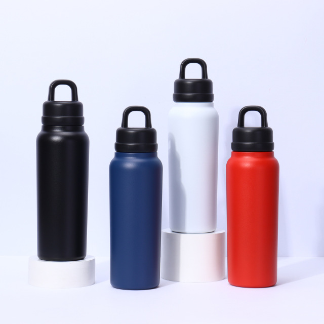 Wholesale 26oz Threadless One-Touch Stainless Steel Cup | B2B Spray-Coated Thermal bottle