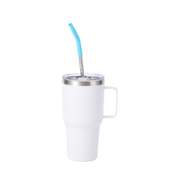 Wholesale 30oz Gradient Spray Coated Stainless Steel Handle Cup | B2B Thermal Tumbler Supplier