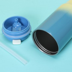 Wholesale 30oz Gradient Spray Painted Stainless Steel Handle Cup | B2B Thermal Tumbler Supplier