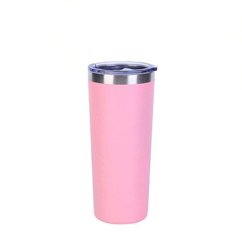Wholesale 22oz Matte Spray-Coated Stainless Steel Cup | B2B Laser-Ready Thermal Tumblers