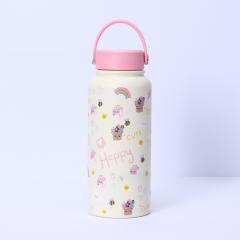 Bulk 32oz Double-Walled Stainless Steel Water Bottles - Custom Patterns & Pantone Colors, Low MOQ 100 for Kids' Brands & Corporate Gifts