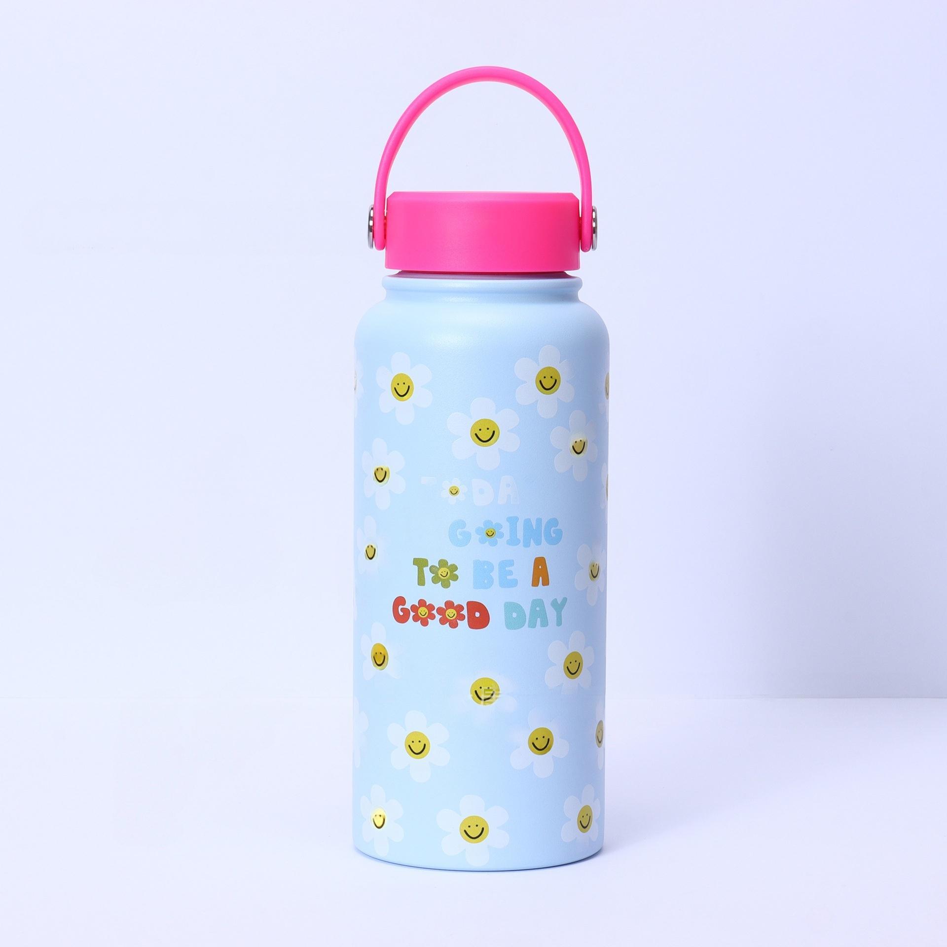 Bulk 32oz Double-Walled Stainless Steel Water Bottles - Custom Patterns & Pantone Colors, Low MOQ 100 for Kids' Brands & Corporate Gifts
