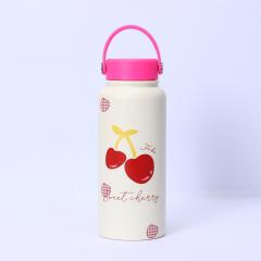 Bulk 32oz Double-Walled Stainless Steel Water Bottles - Custom Patterns & Pantone Colors, Low MOQ 100 for Kids' Brands & Corporate Gifts
