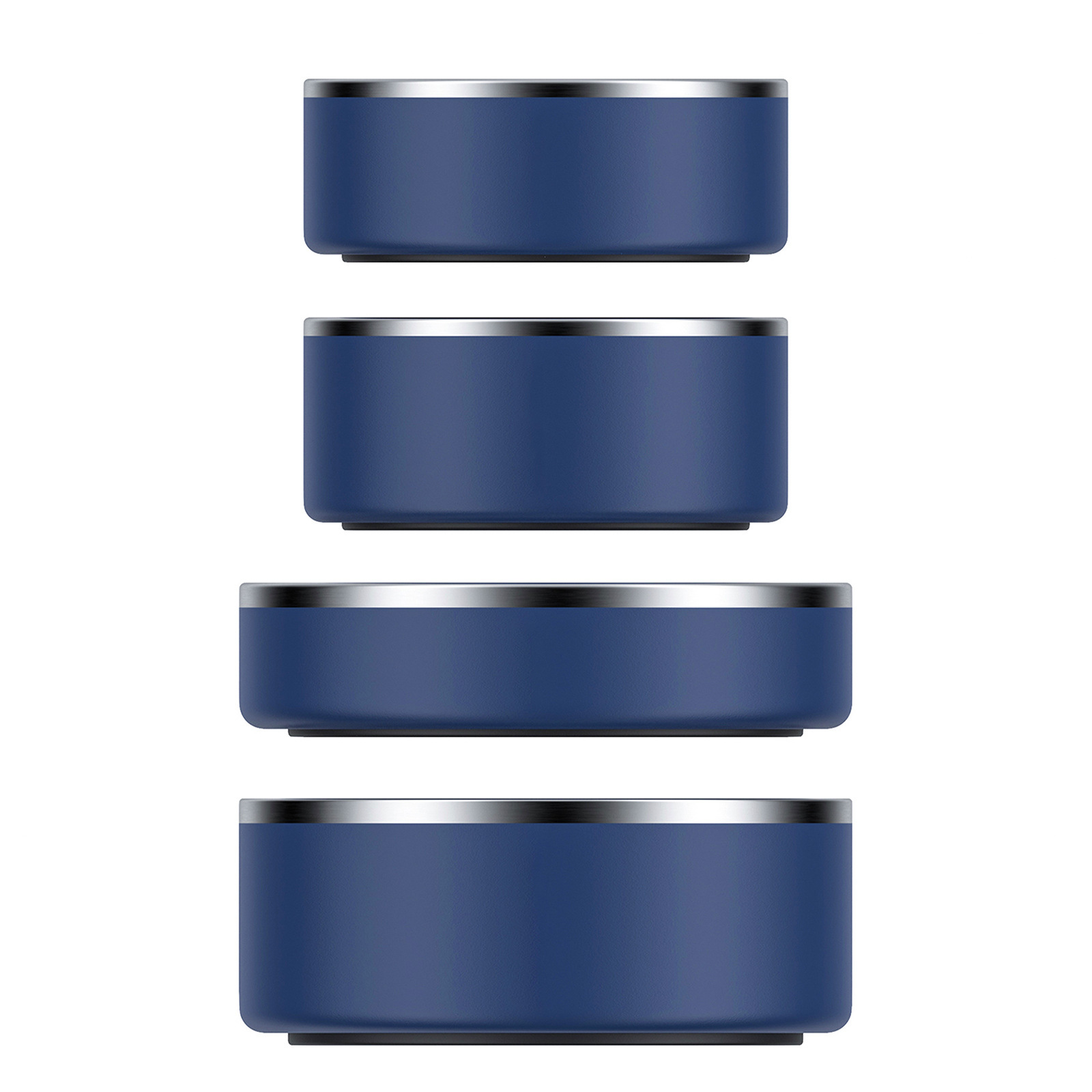 Wholesale Multi-Size Customizable Double-Wall Stainless Steel Pet Bowl | B2B Pet Feeding Solution