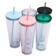 B2B Bulk Multi-Size Snowglobe Tumbler with Dual Option (Pre-Drilled/Sealed) for Crafter-Level Customization