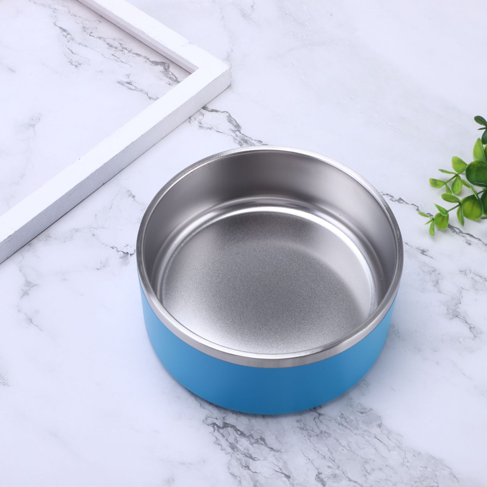 Wholesale Multi-Size Customizable Double-Wall Stainless Steel Pet Bowl | B2B Pet Feeding Solution