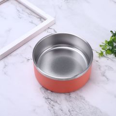 Wholesale Multi-Size Customizable Double-Wall Stainless Steel Pet Bowl | B2B Pet Feeding Solution