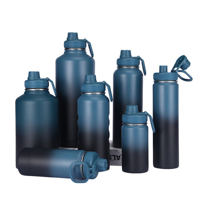 Bulk Gradient Stainless Steel Water Bottles | OEM Drinkware Factory