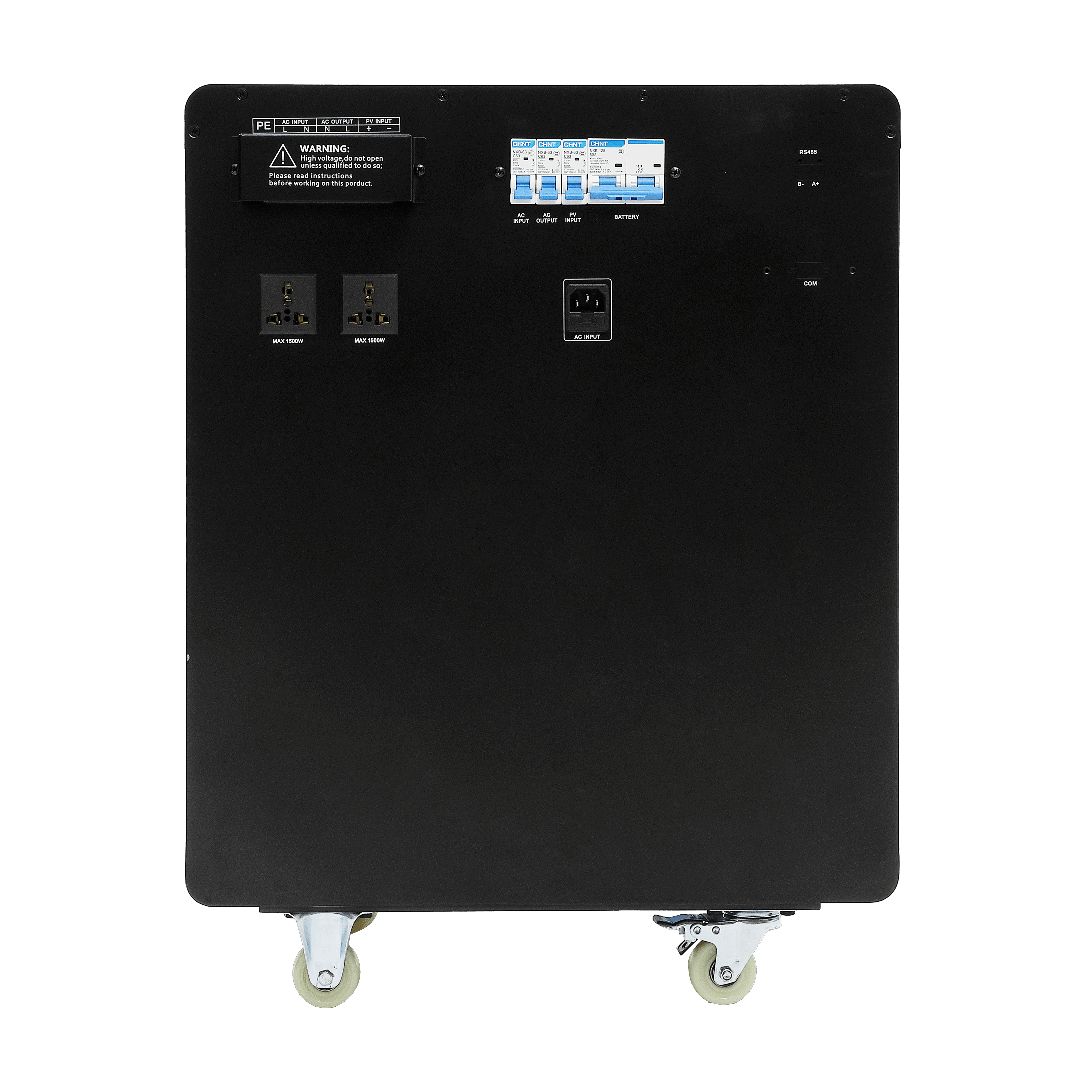HR Series Energy storage unit (off-grid low-frequency solar inverter * lithium battery)