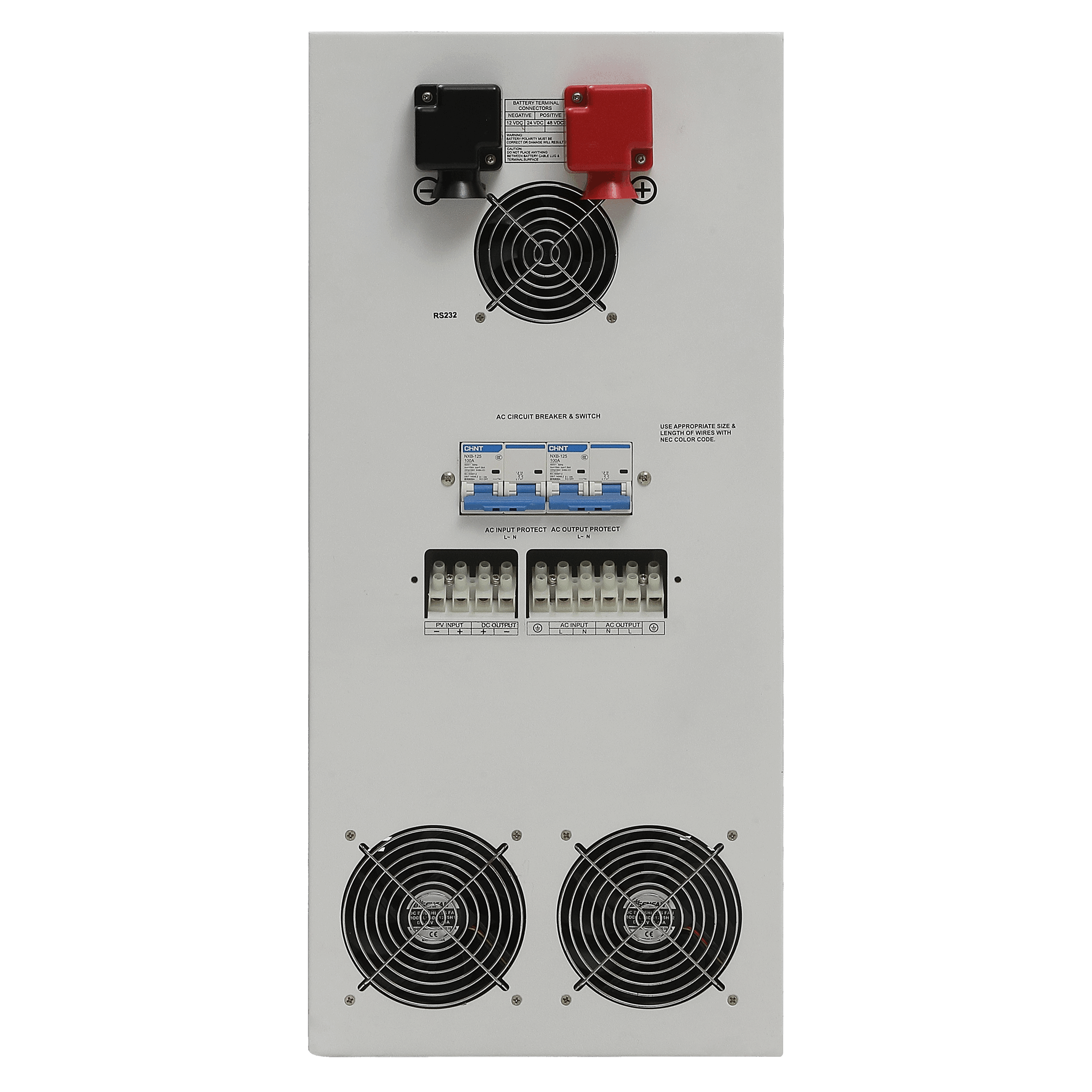 HV-PV series Off-grid vertical low frequency inverter with built-in MPPT controller