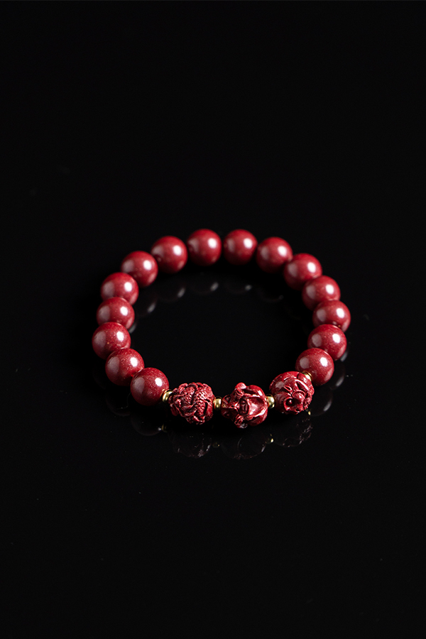 Auspicious Zodiac Cinnabar - Trifecta Guardian of Emotion, Wealth & Health​