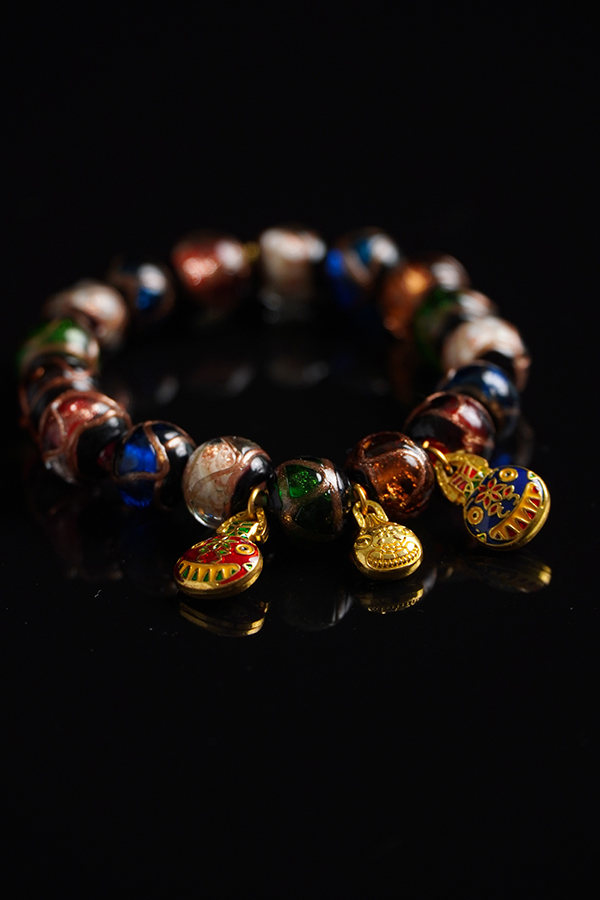 Sovereign Guard Amulet with Agate Beads for Men - Health, Wealth, and Love