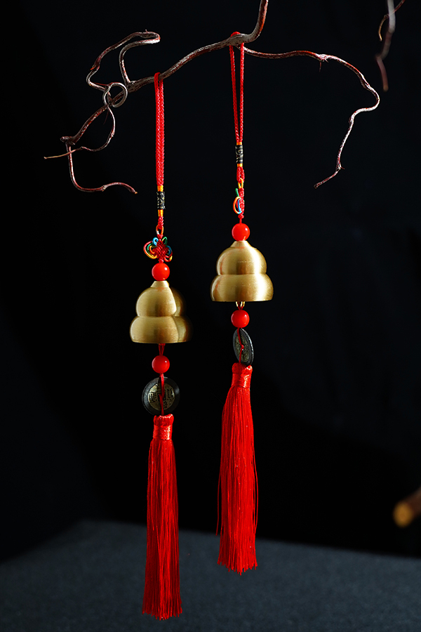Xuan Kong Star Feng Shui House-Guarding Copper Wind-Bell