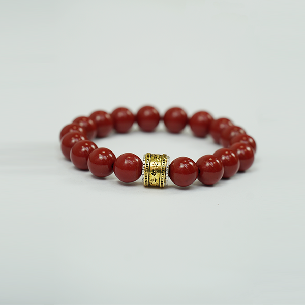 【Peaceful Protection】Cinnabar Bracelet