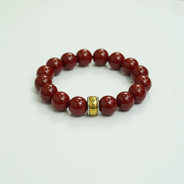 【Peaceful Protection】Cinnabar Bracelet