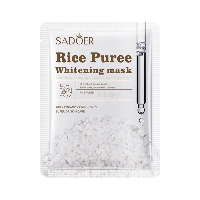 RIECE PUREE WHITENING MASK