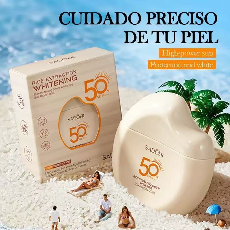 RICE HYDRATING SHEER WHITENING SUN BLOCK LOTION