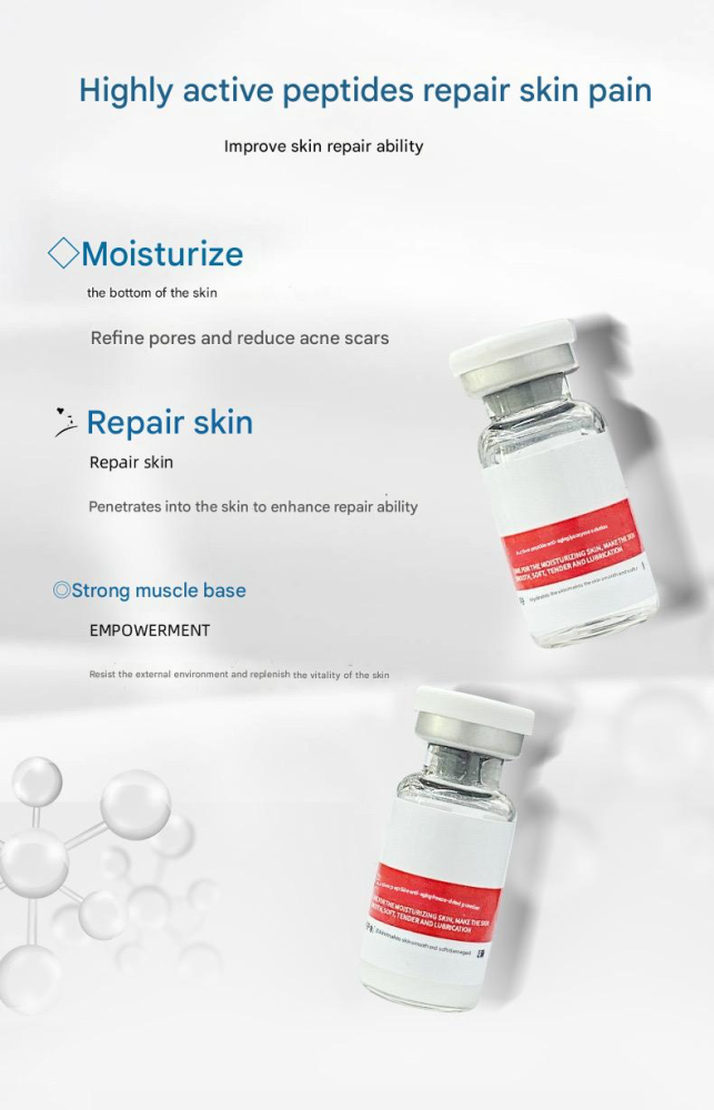 Active peptide skin-firming freeze-dried powder