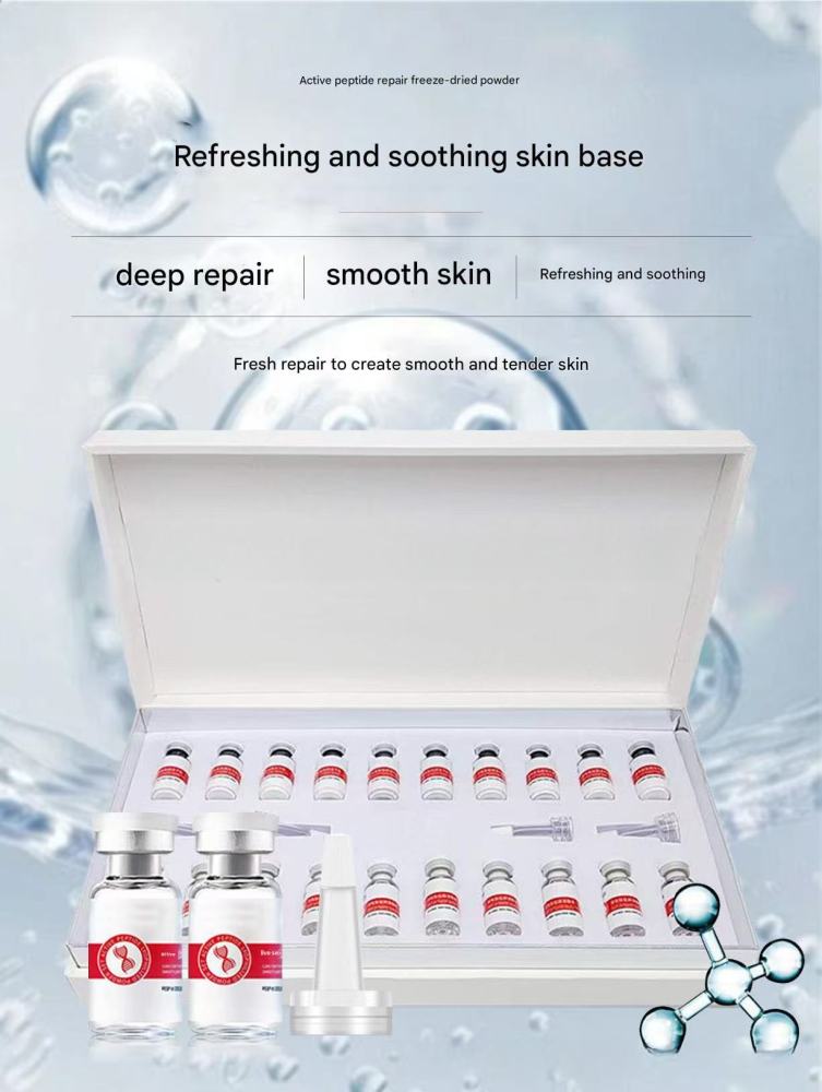 Active peptide skin-firming freeze-dried powder