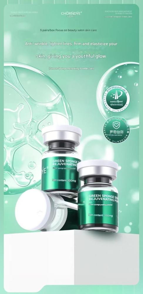 Microneedle Green Sponge Rejuvenating Freeze-dried Powder