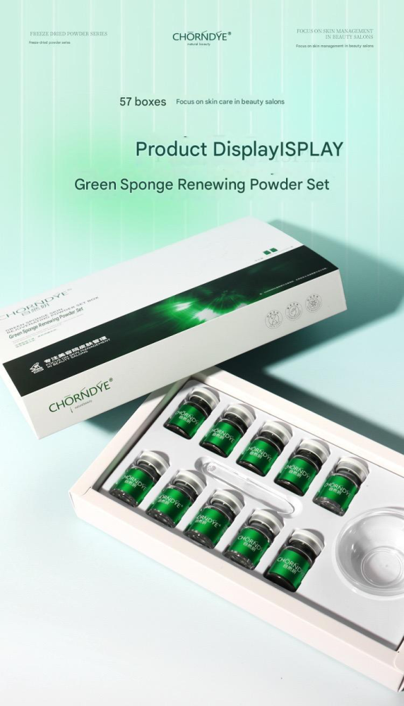 Microneedle Green Sponge Rejuvenating Freeze-dried Powder