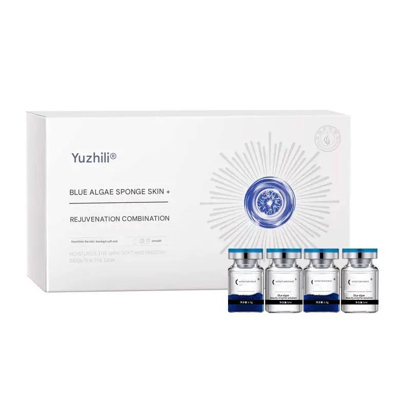 Blue algae micro-needle freeze-dried powder