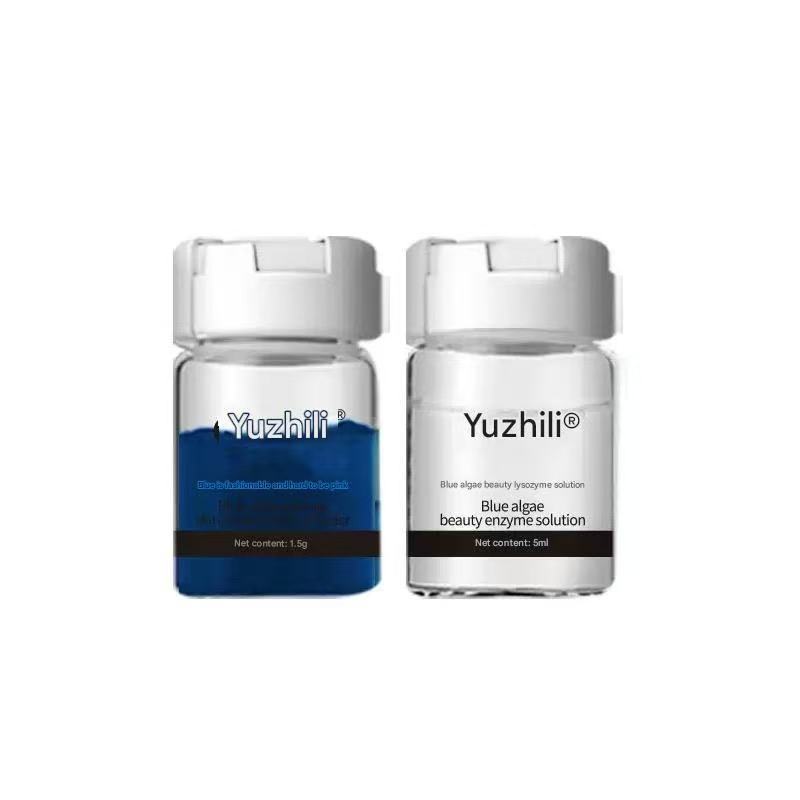 Blue algae micro-needle freeze-dried powder