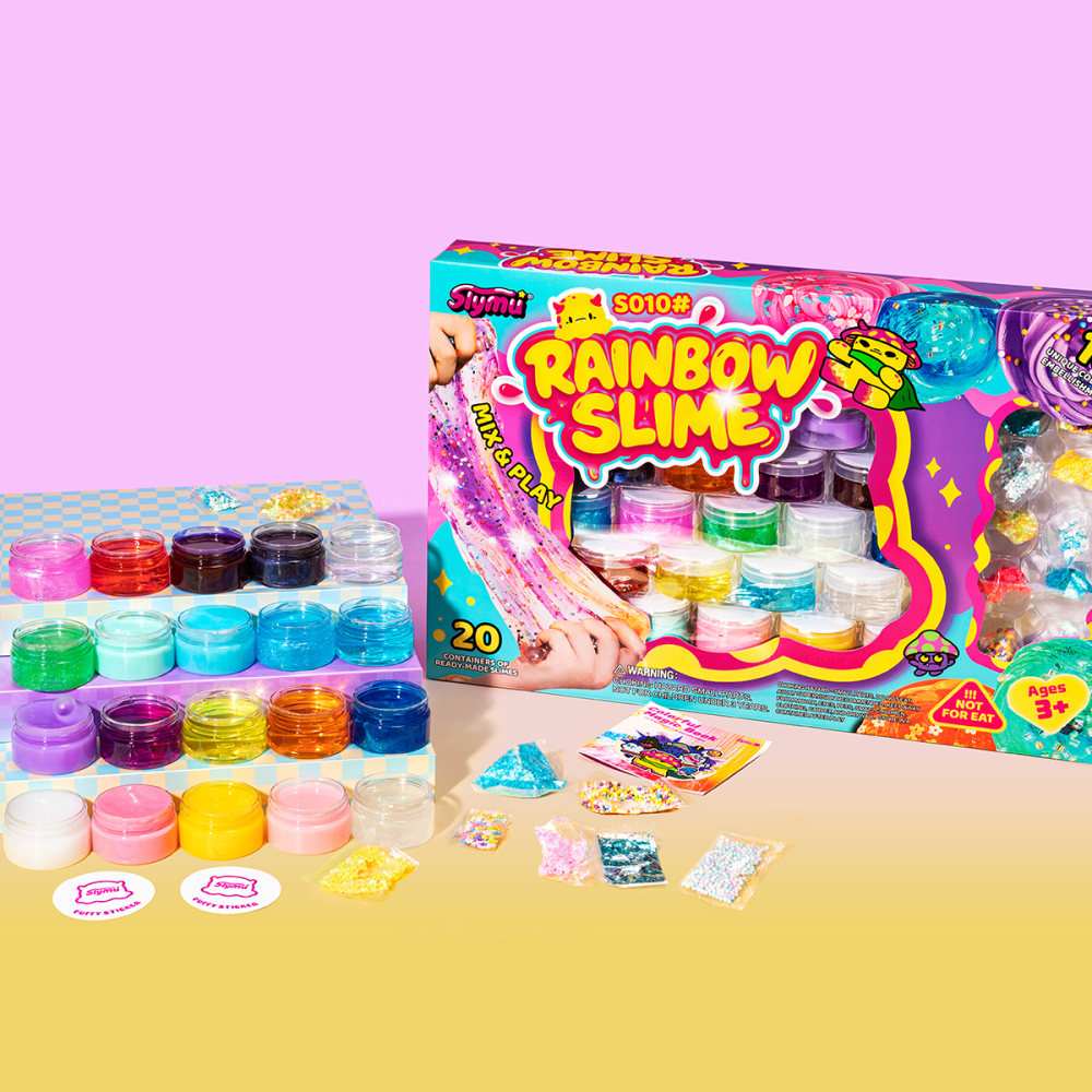 SLYMU RAINBOW SLIME SET