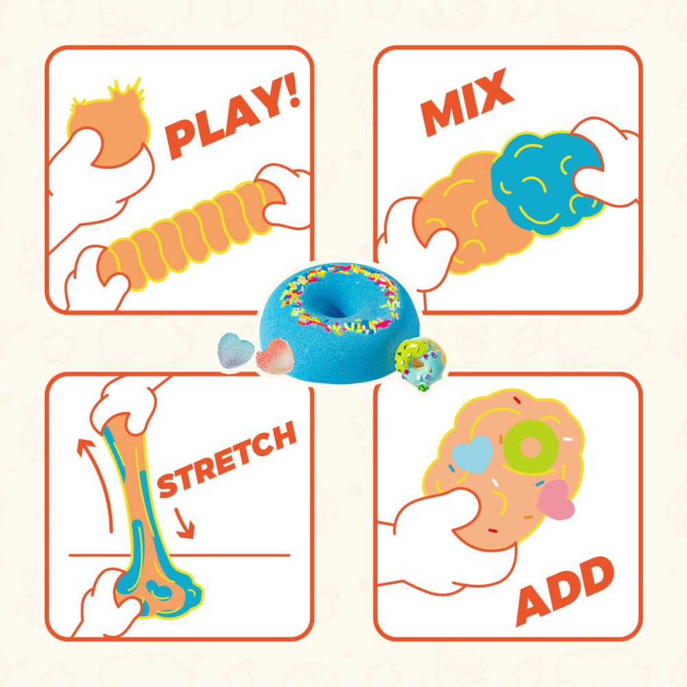 SLYMU MARMALADE BUTTERSLIME WITH KINETIC SAND