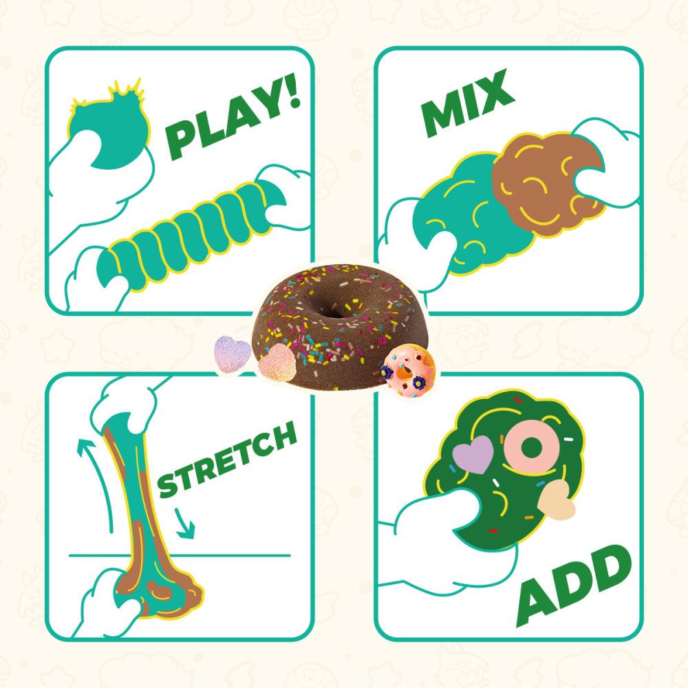 SLYMU MINT CHOCOLATE BUTTERSLIME WITH KINETIC SAND
