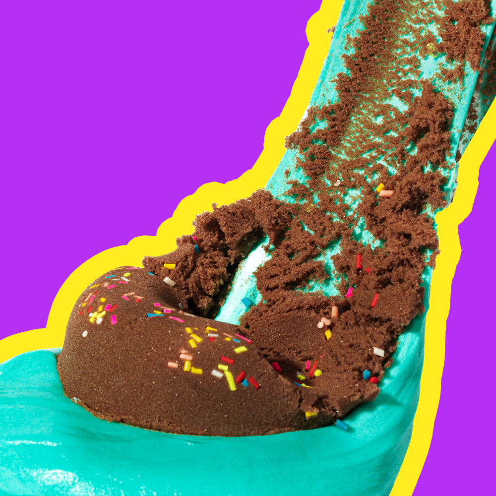 SLYMU MINT CHOCOLATE BUTTERSLIME WITH KINETIC SAND