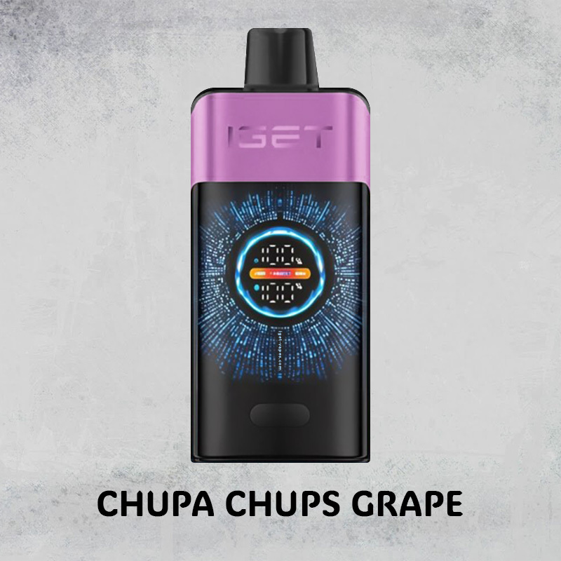 CHUPA CHUPS GRAPE – IGET ONE – 12000 PUFFS