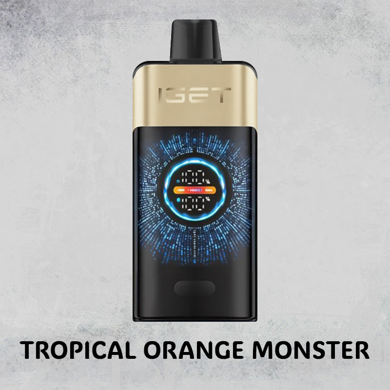 TROPICAL ORANGE MONSTER – IGET ONE – 12000 PUFFS