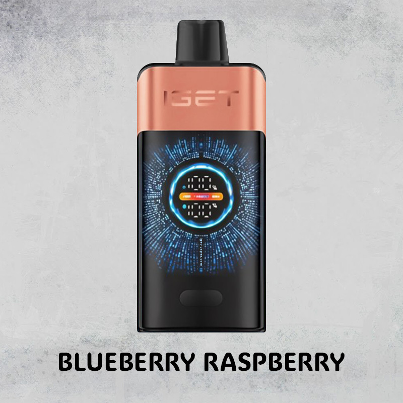 BLUEBERRY RASPBERRY – IGET ONE – 12000 PUFFS