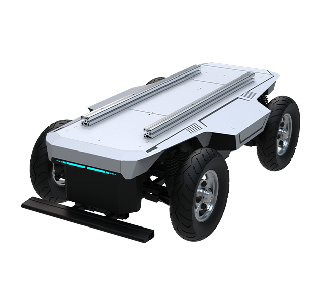 MT-04 PRO front steering Ackermann robot chassis, supports ROS, Autoware development, CAN protocol control, 200KG load capacity