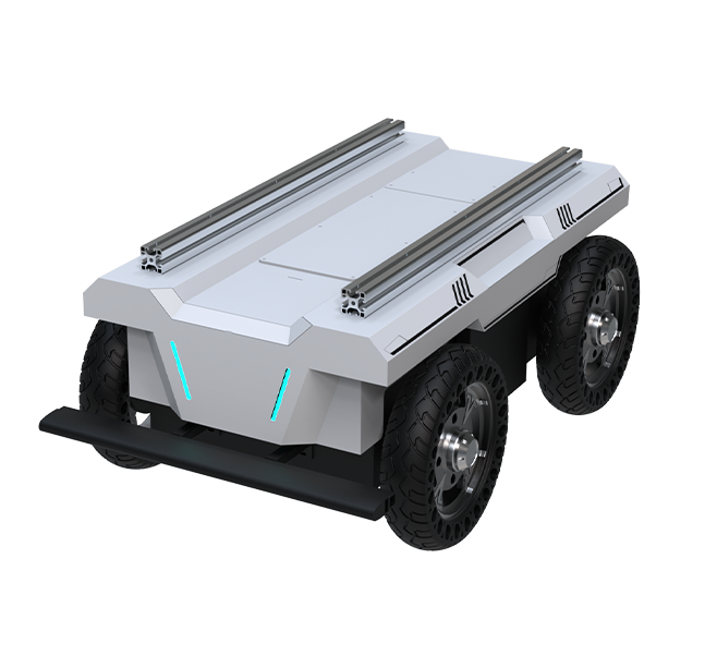 PT-01 PRO four-wheel differential mobile robot chassis, support ROS, Autoware development, RS232 control, can load 80KG