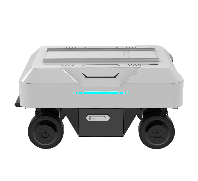 HT-01 Mini，Swerve Drive Robot Chassis, Flexible Independent Steering Drive, Suitable for Narrow Spaces such as Conventional Outdoor and Indoor Environments, Supports ROS Development, Standard CAN Communication Protocol, Load Capacity of 120 kg.