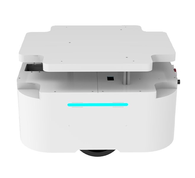 DT-01, Two-Wheel Differential Drive-by-Wire Chassis, Supports ROS & ROS2 Development, Standard RS232/CAN Communication Protocol, Load Capacity of 50 kg, Suitable for Indoor Navigation Development.