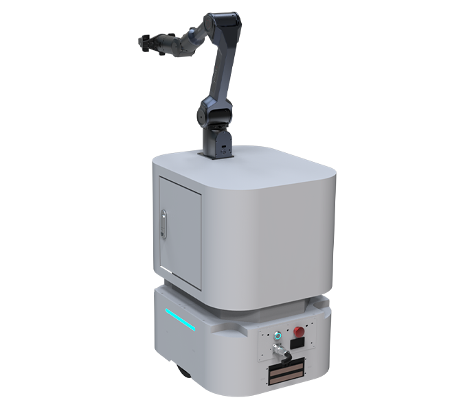 CMR-D1, an Embodied Intelligent Mobile Robot, Supports SLAM Autonomous Navigation and a 6-axis PiPER Robotic Arm Controlled by ROS. It is Equipped with an Electric Gripper and is Suitable for Education and Light Industrial Automation Applications.