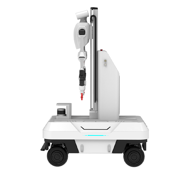 CMR-H2,Bimanual Mobile Manipulator,Omni-Directional HT-01 Mini Chassis with 1000mm Lift & Dual-Arm Vision Fusion, Enabling Human-like Operations in High-Density Industrial Assembly and Warehousing​