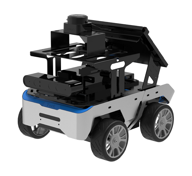 York-P1,ROS1 Education Robot Car with Lidar Depth camera for RK3588 Support SLAM Mapping/Navigation/C++