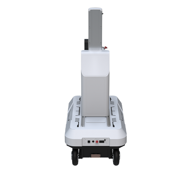 ​​CMR-H1,Omni-Directional Mobile Robot,with  6-Axis Robotic Arm,1000mm Lift(RS232 Control), AI Vision Fusion, support ROS1/CANFD Control/navgatiom(mqtt)