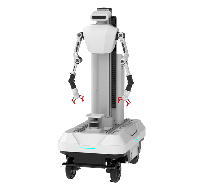 CMR-H2,Bimanual Mobile Manipulator,Omni-Directional HT-01 Mini Chassis with 1000mm Lift & Dual-Arm Vision Fusion, Enabling Human-like Operations in High-Density Industrial Assembly and Warehousing​