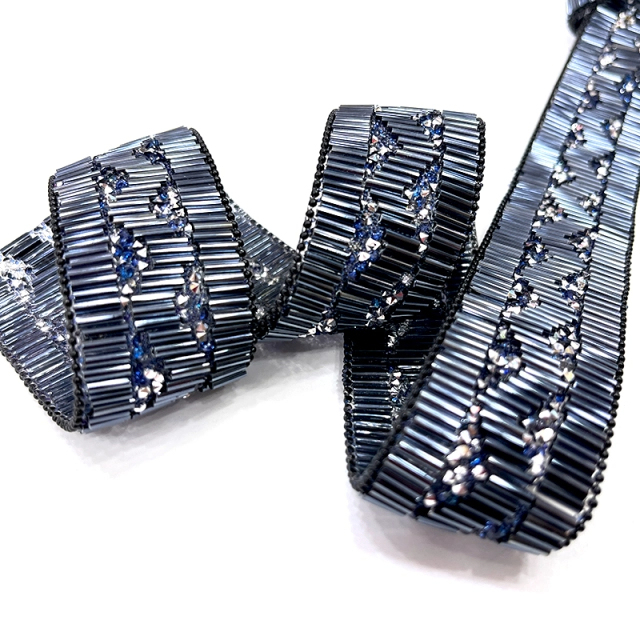 Diamante Beaded Chain Trim Custom