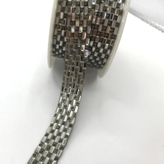 Luxury Iron On Clothes Glass Rhinestone Trim Wholesale